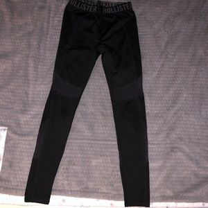 Hollister athletic full length black leggings